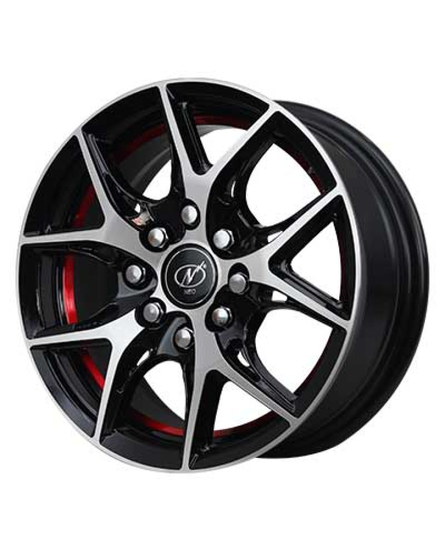 NeoWheel Ray 13 Inch BM finish PCD 8x100/108 | Size 13x5.5 inch